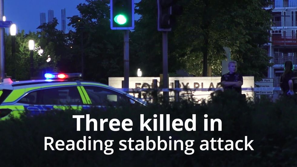 Three people killed in Reading stabbing attack