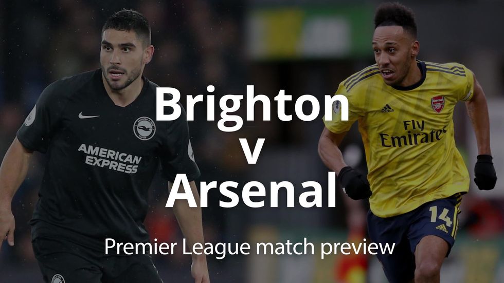 Premier League match preview: Brighton v Arsenal