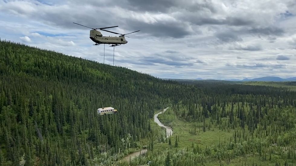 'Into the Wild' bus removed from Alaska because too many people were coming to look for it