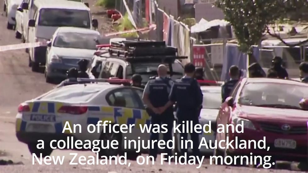 Suspect on the run after New Zealand police officer killed