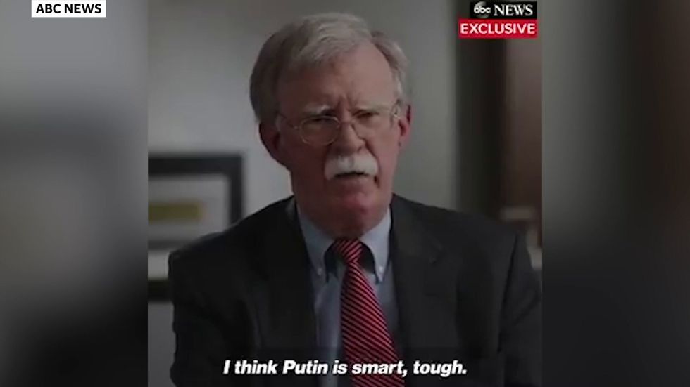 Putin thinks he can play Trump 'like a fiddle' says former aide John Bolton in new interview