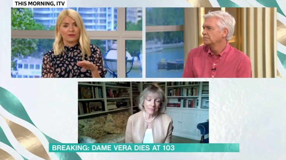 This Morning's Holly Willoughby recalls meeting Dame Vera Lynn as a child