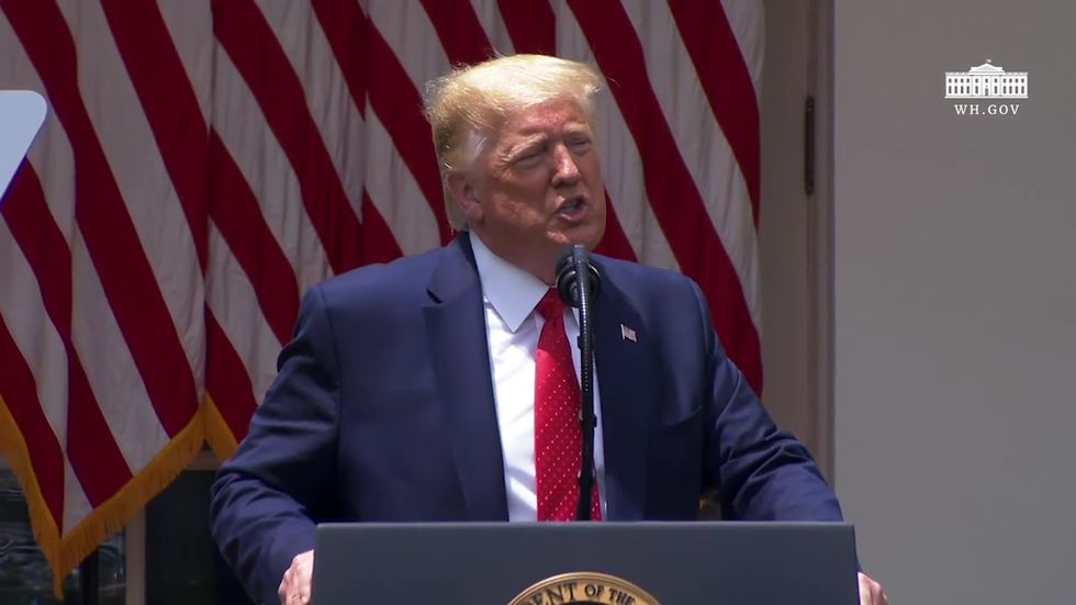 Trump says chokeholds will be banned unless officers feel their lives are at risk