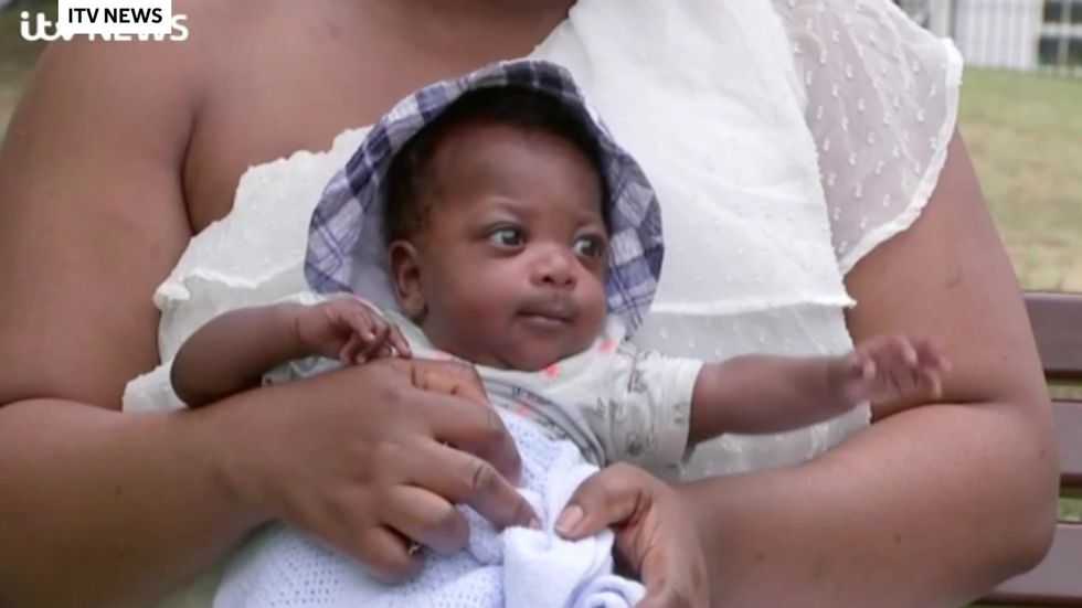 UK's youngest coronavirus survivor is home and healthy