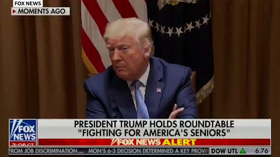 Trump claims that Oklahoma has a very low coronavirus number