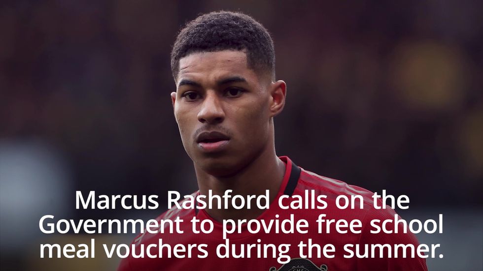 Marcus Rashford pleads for Government rethink on free school meal vouchers