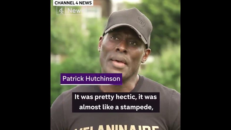 Black Lives Matter activist Patrick Hutchinson who rescued injured ‘far-right’ demonstrator from violence speaks out