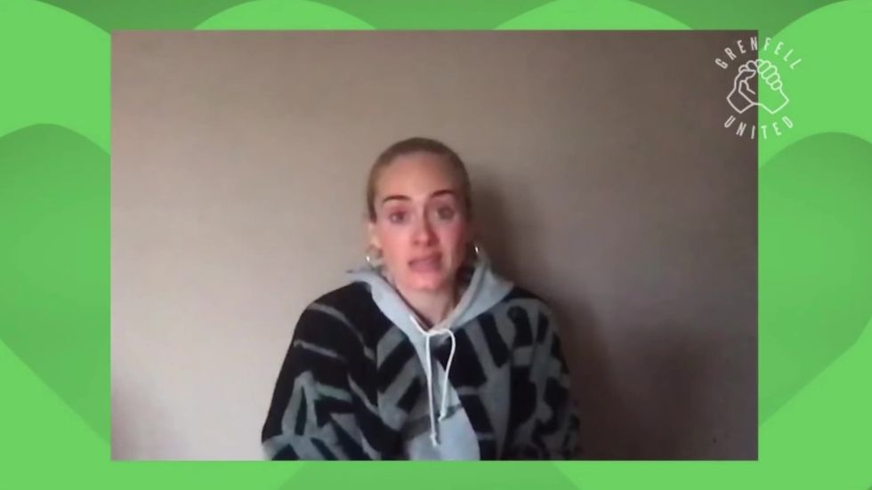 Adele gives emotional tribute to Grenfell Tower fire victims on third anniversary of tragedy