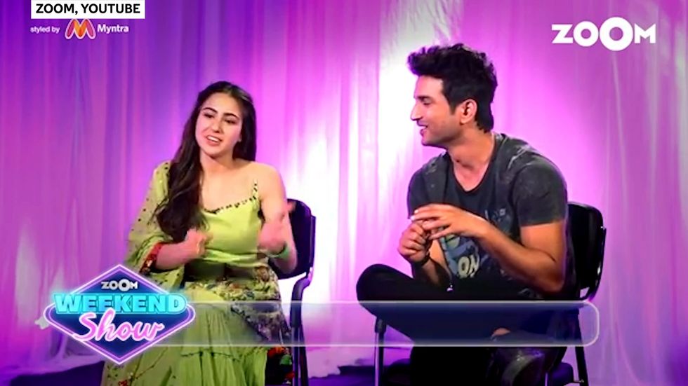 Sushant Singh Rajput gets shy in 2018 interview with Kedarnath co-star