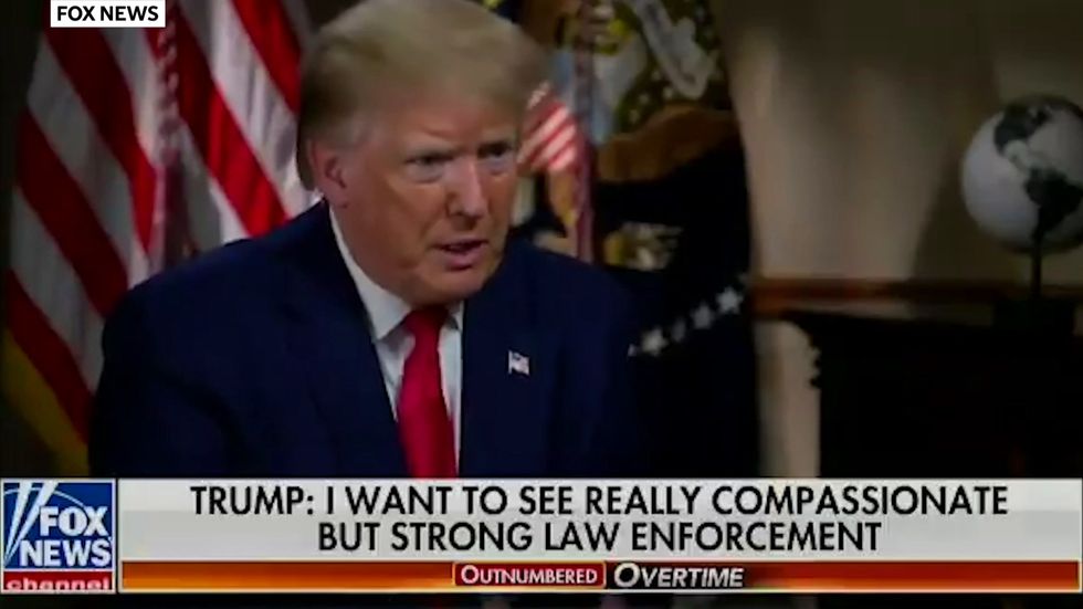 Trump says police chokeholds sound 'so innocent and so perfect'