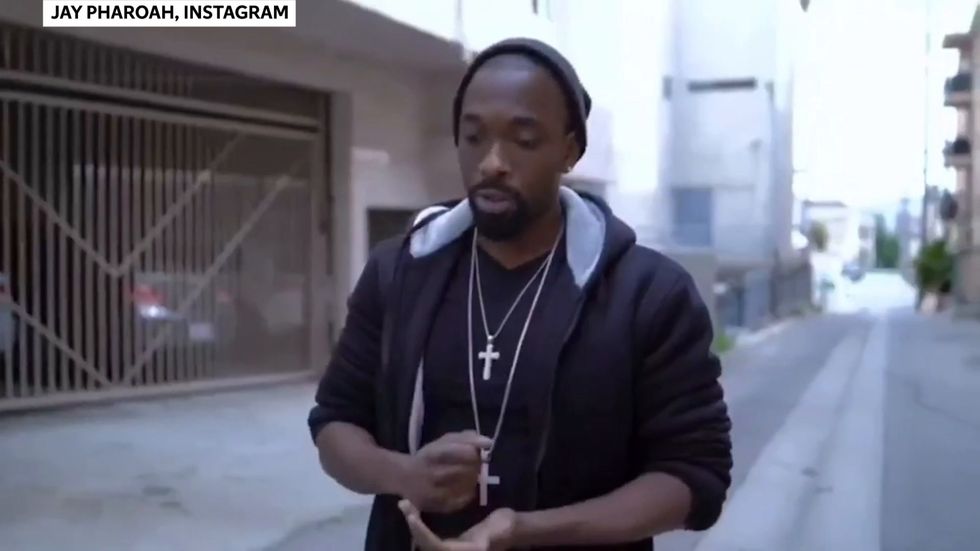 Jay Pharoah shares video of police kneeling on his neck after he was stopped while exercising