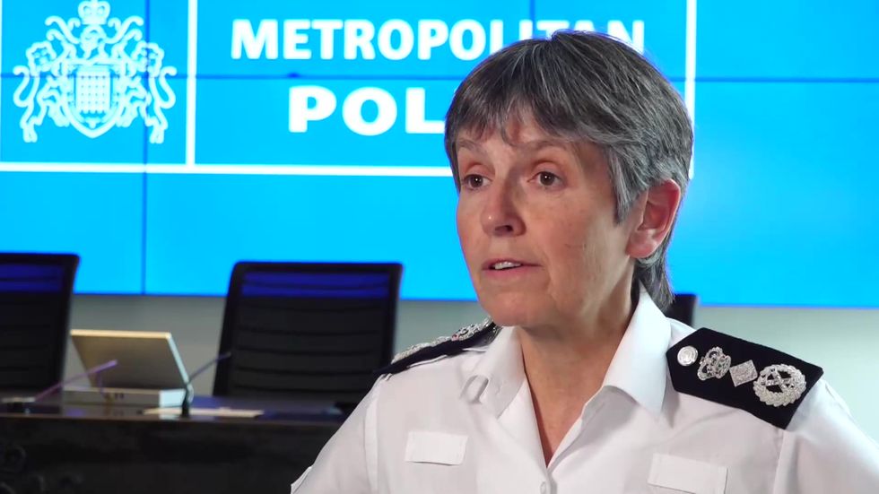 Cressida Dick urges people to stay away from protests in London