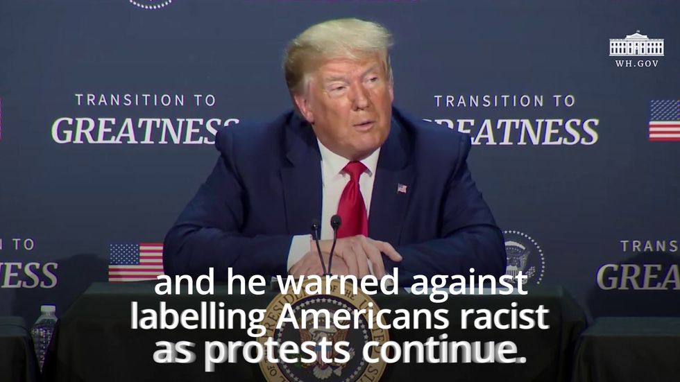 Donald Trump: 'Decent Americans are not racist or bigots'