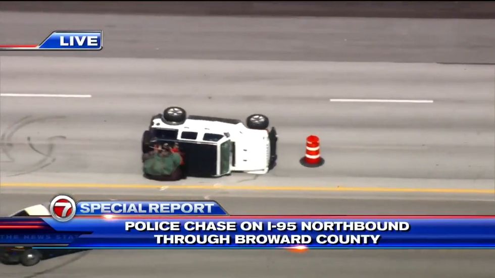 Florida police investigating whether 20 mile car chase is related to dead bodies found on beach