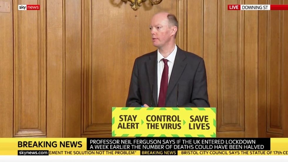 UK government too slow to expand coronavirus testing, says chief medical officer
