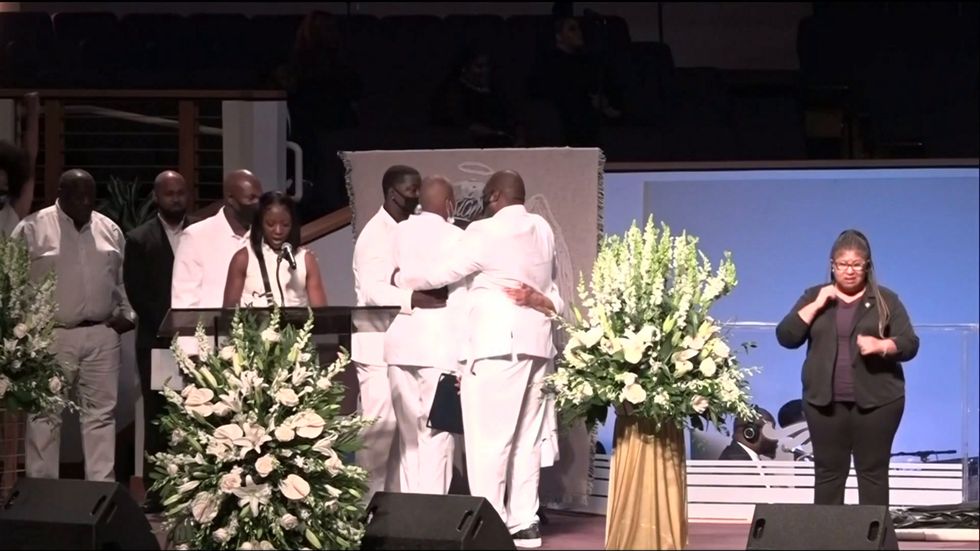 George Floyd's niece asks 'when has America ever been great'