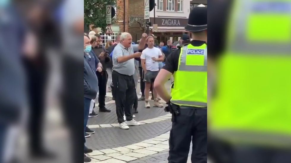 BLM protesters racially abused in Hertfordshire