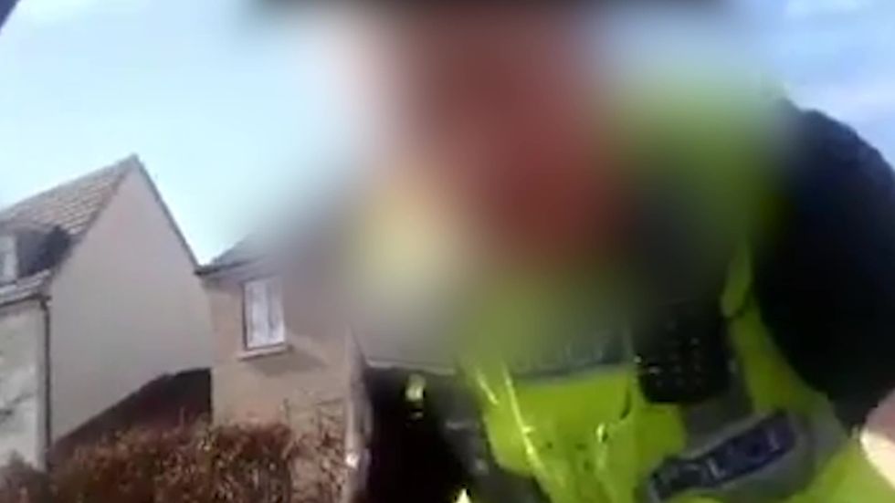 White police officer stops black driver as he 'did not recognise him'