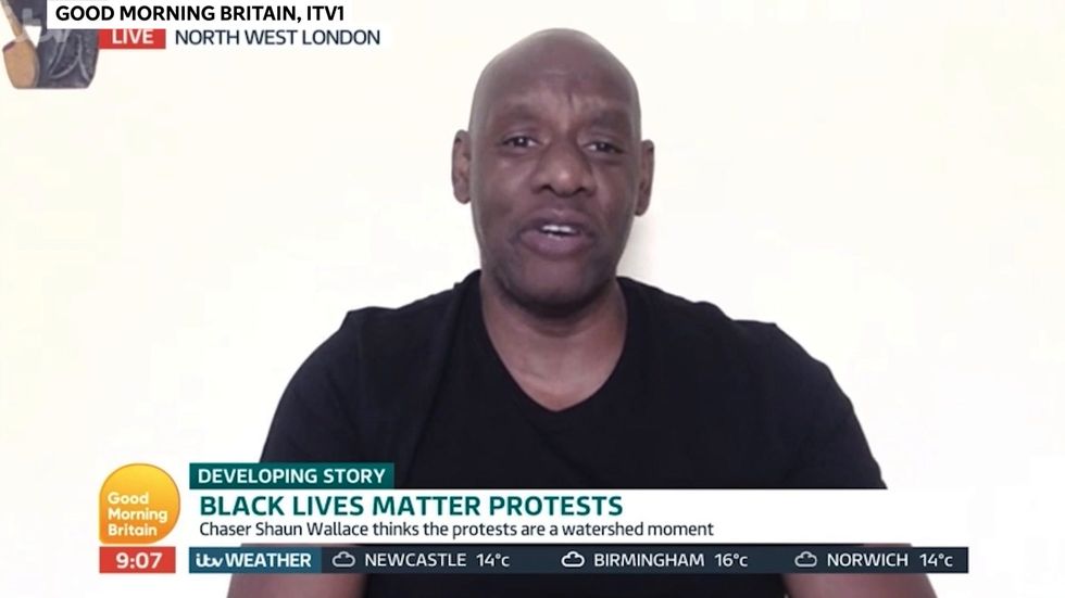 The Chase's Shaun Wallace describes racial profiling experiences on Good Morning Britain
