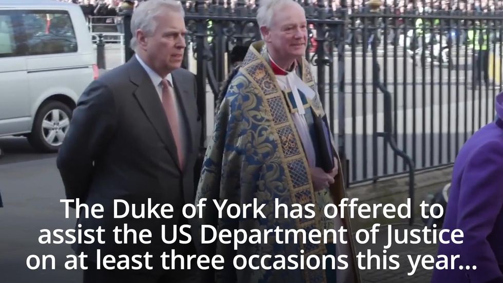 Prince Andrew made three offers of help to US authorities over Epstein, say lawyers