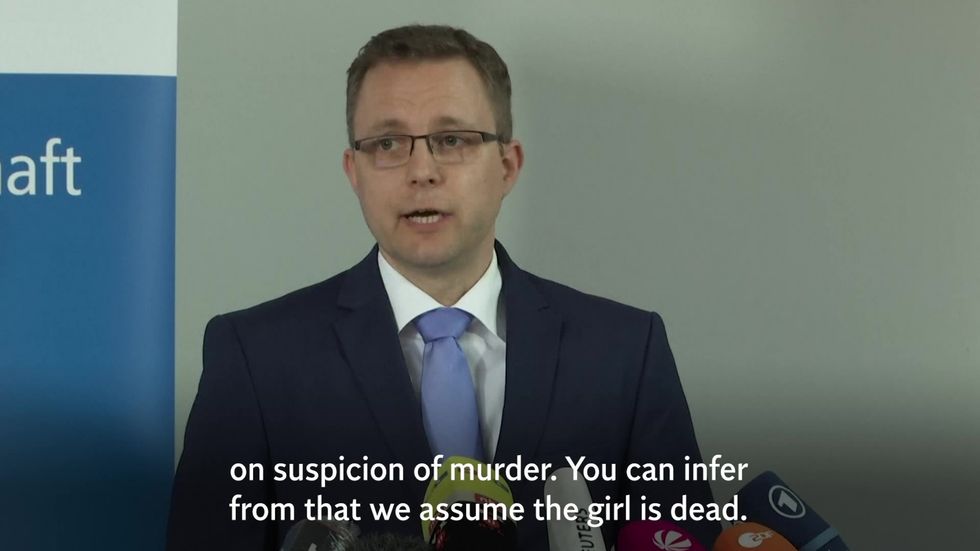 German authorities give statement on latest in Madeleine McCann investigation