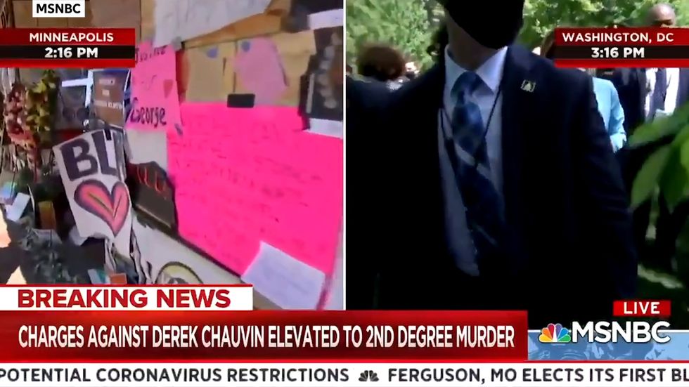 Nancy Pelosi joins protests over George Floyd death
