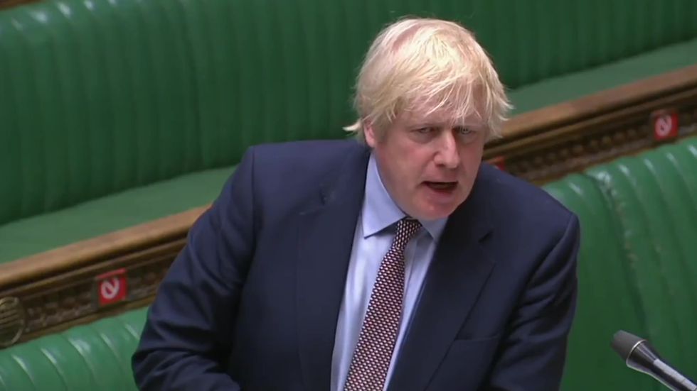 Boris Johnson questioned in parliament over arms sales to the US