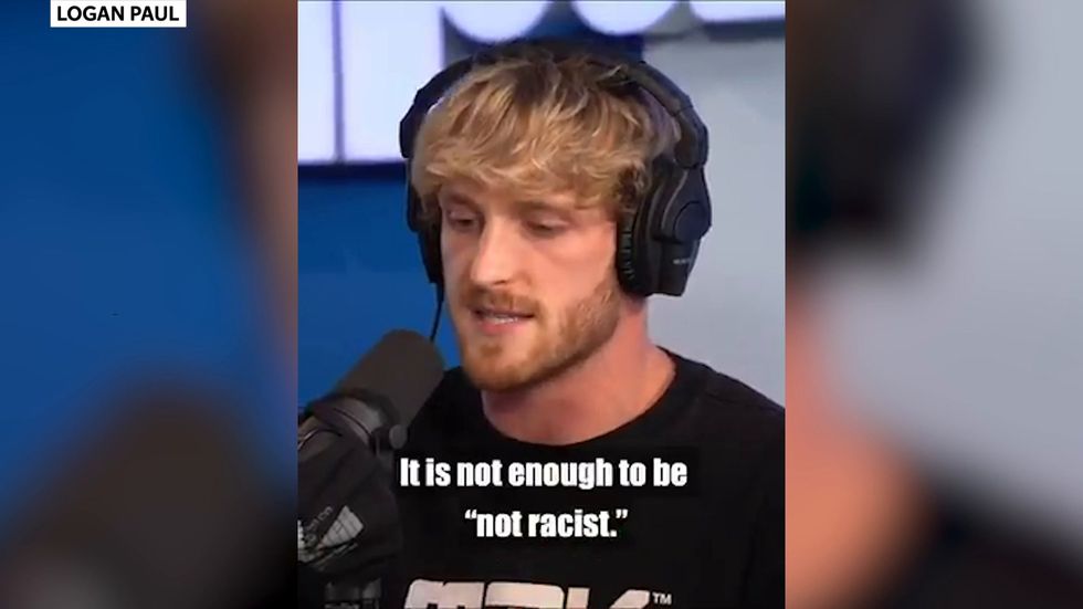 Logan Paul says it is not enough to be 'not racist'