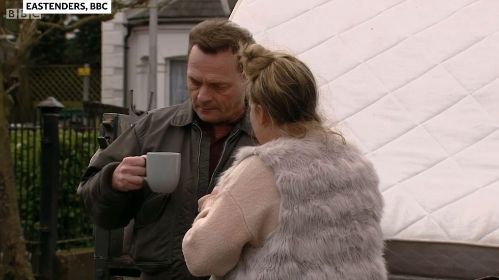 EastEnders' Billy Mitchell says goodbye to Karen