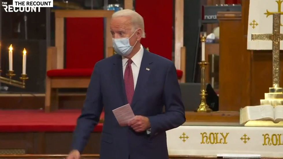 Joe Biden just said the solution to police brutality is training cops to 'shoot 'em in the leg'