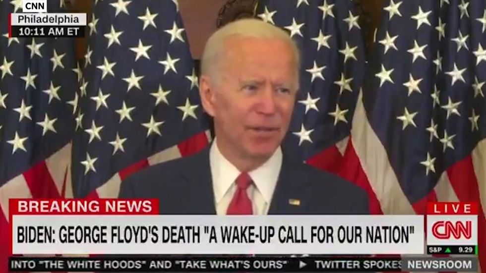 Joe Biden mocks Donald Trump for 'brandishing' Bible at photo opp