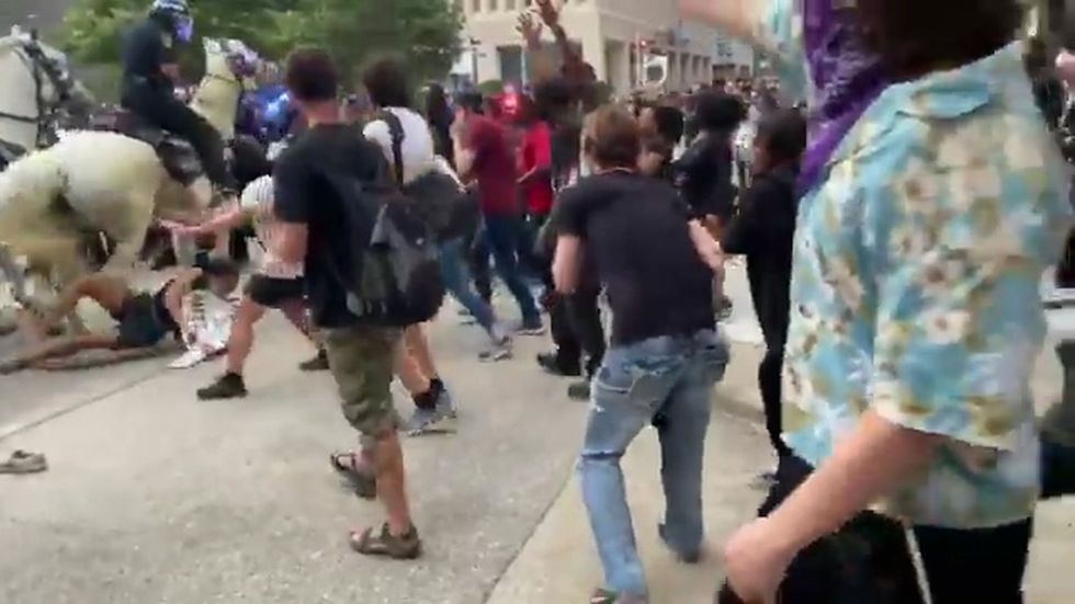 George Floyd protesters met with violence from police across US