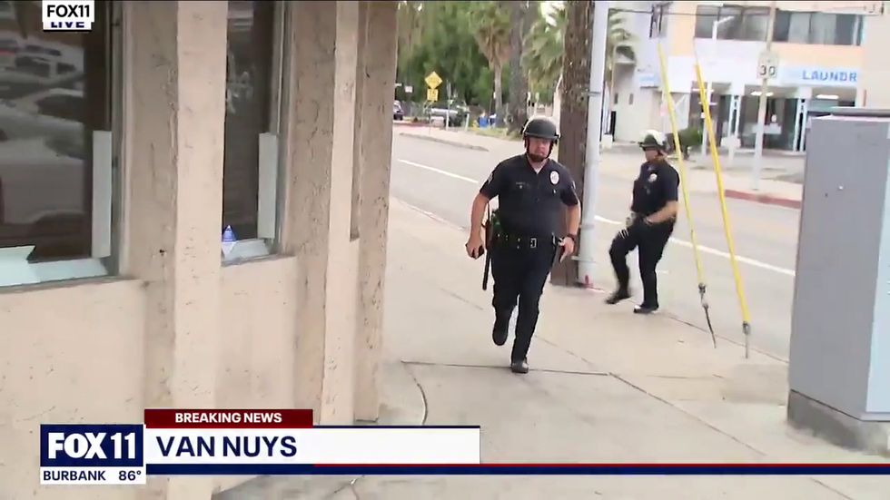 Good samaritans detained on live television while trying to stop store from being looted