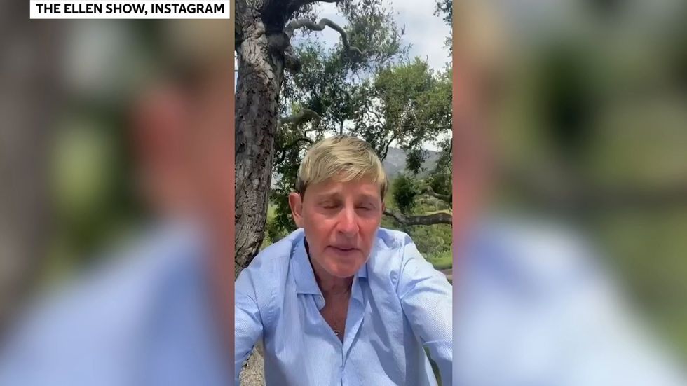 Ellen DeGeneres holds back tears in Black Lives Matter video