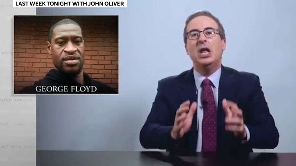 'Police mis-conduct built on the legacy of white supremacy' John Oliver talks George Floyd protests