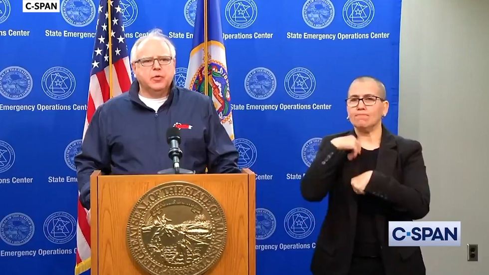 Minnesota governor Tim Walz 'The situation in Minneapolis is no longer in any way about the murder of George Floyd'