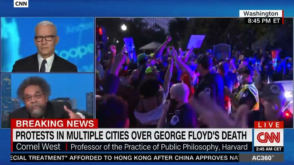 Dr. Cornel West calls Trump a neofascist gangster