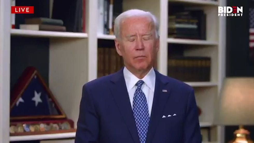 Joe Biden: 'None of us any longer can hear the words ‘I can’t breathe’ and do nothing'