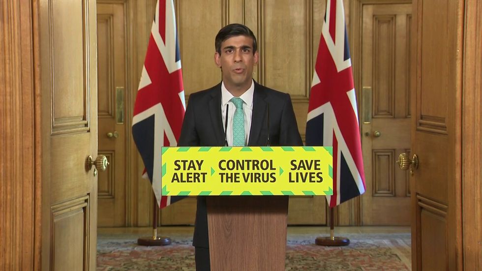 Rishi Sunak announces changes to furlough scheme with employers asked to pay more