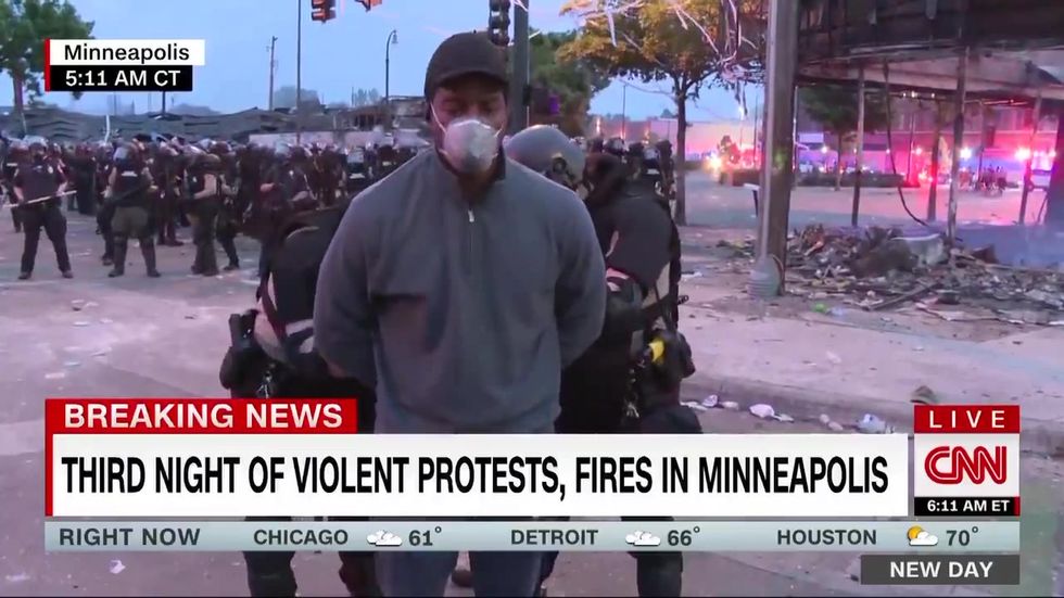 CNN reporter Omar Jimenez arrested live on TV at Minneapolis protest