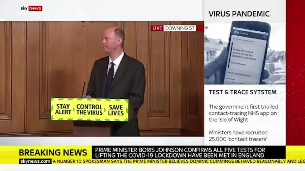 Professor Chris Whitty and Sir Patrick Vallance insist they do not want to get involved in politics