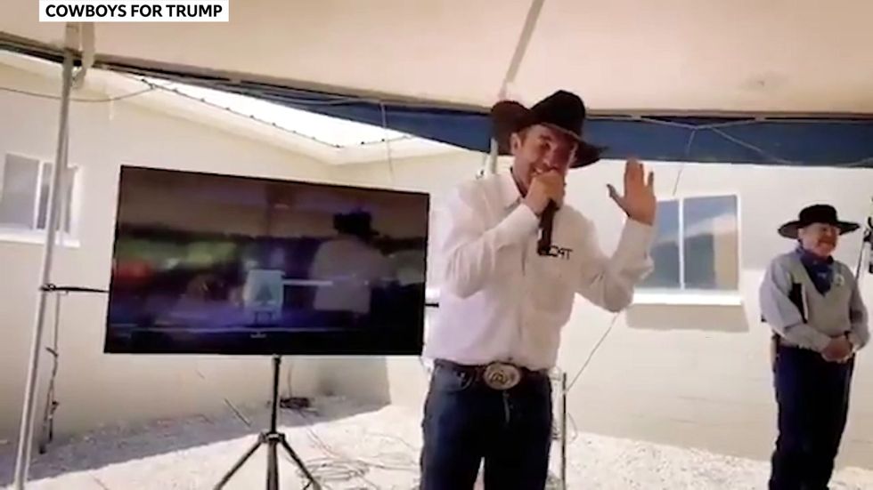 Trump-supporting cowboy says 'the only good Democrat is a dead Democrat'