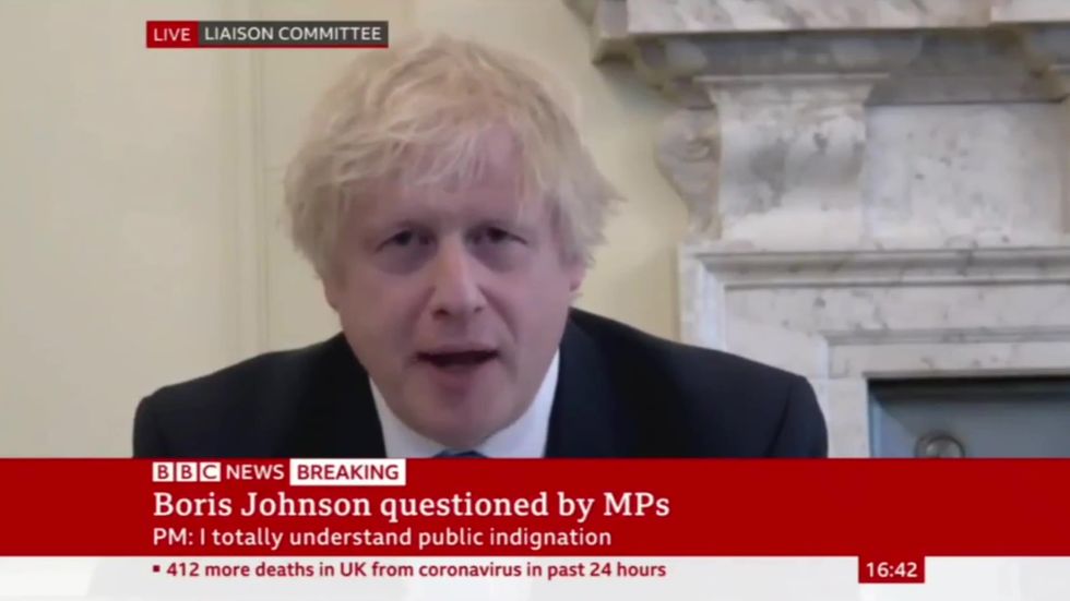 Boris Johnson says he's 'forbidden' from announcing targets for track and trace