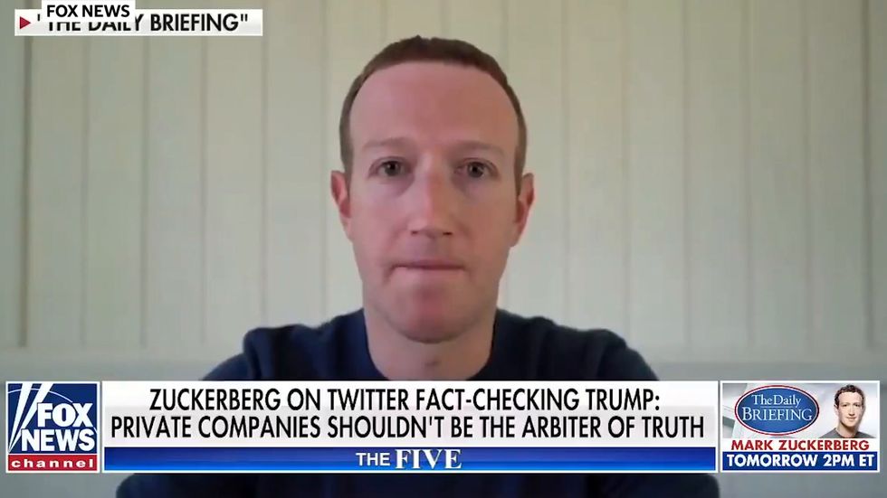 Mark Zuckerberg says Facebook shouldn't be 'arbiter of truth'