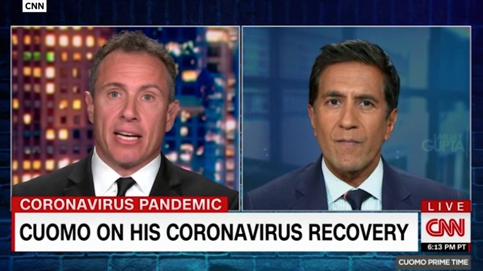 Chris Cuomo talks about his Covid-19 recovery