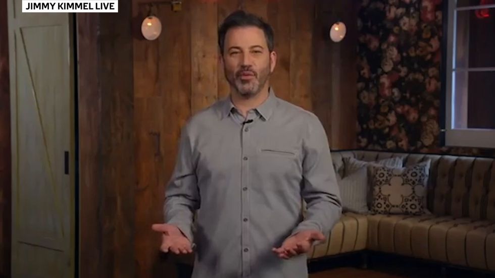 Jimmy Kimmel attacks Trump's 'wilfully ignorant' press secretary over Biden remarks