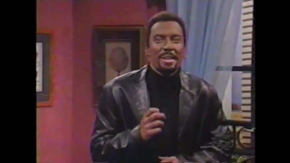 Jimmy Kimmel wearing blackface in 2000 SNL sketch