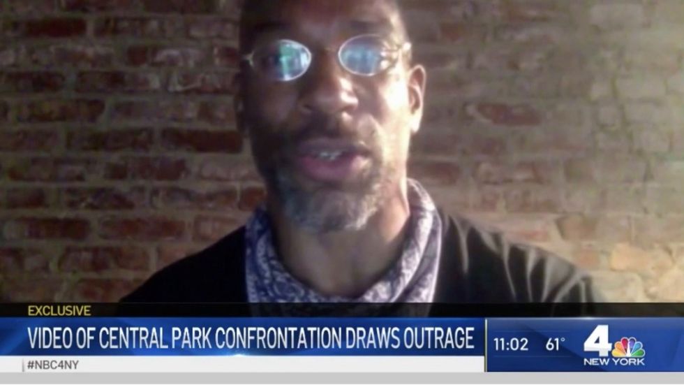 Man responds after video shows white woman ranting at him in Central Park