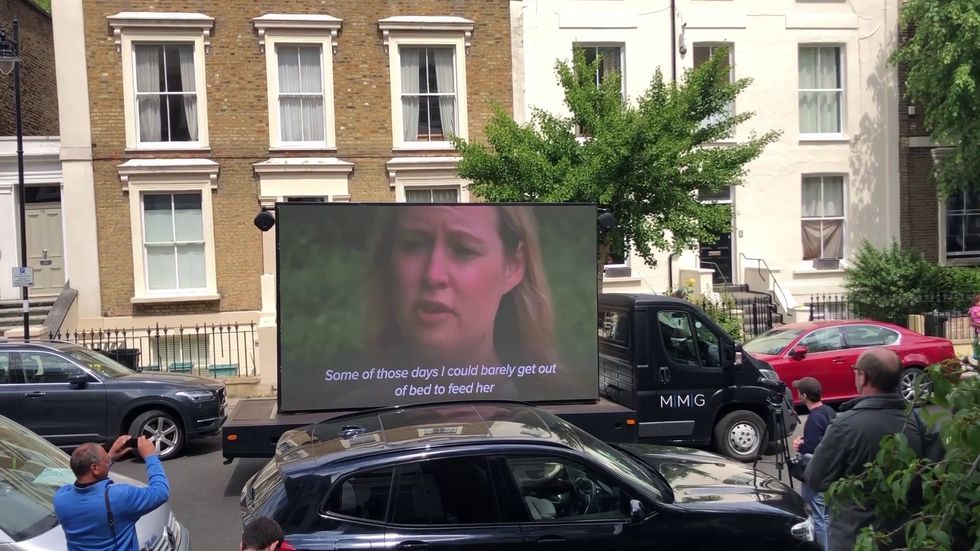 Led By Donkeys troll Dominic Cummings outside his home