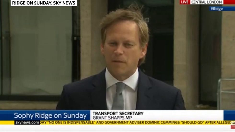 Grant Shapps dodges question on whether PM knew about Dominic Cummings' lockdown trip to Durham